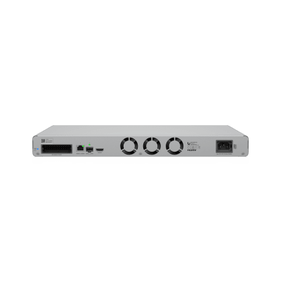 UBIQUITI - UNVR G2 UniFi Protect 1U con 4 Bahías para Discos Duros, Soporte para hasta 60 Cámaras HD, 50 Cámaras 2K o 30 Cámaras 4K, Puerto 10G SFP+ y 2.5GbE, Análisis Edge-AI Integrado