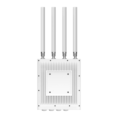 TP-LINK - Access Point Wi-Fi 6 Exterior AX3600 / 3.6 Gbps Velocidad Total / 4x4 MU-MIMO / IP68 / Protección Rayos 6 kV / Gestión Cloud Omada / -40°C a +70°C / Alta Densidad de Usuarios