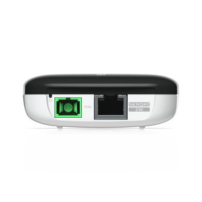 UBIQUITI - Unidad Óptica GPON con Puerto 2.5 GbE, Velocidades de hasta 1.2 Gbps de Subida y 2.5 Gbps de Bajada, Alcance de hasta 20 km