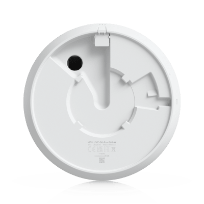 UBIQUITI - UniFi G6 Pro 360 – Cámara Panorámica 12 MP PoE, Resistente a la Intemperie y Antivandálica con Cobertura de 360°, Zoom, Giro e Inclinación Digitales, y Visión Infrarroja Inteligente