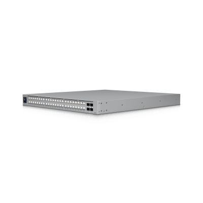 UBIQUITI - UniFi Switch USW-Pro-XG-48 / Capa 3 / 48 puertos (32 × 10 GbE, 16 × 2,5 GbE) + 4 puertos SFP28 25 G