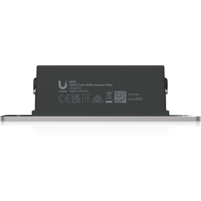UBIQUITI - Cerradura de Contrachapa Eléctrica / Fail-Safe / 1,200 kg (2,645 lb) / 15 mm / 12 VCC / Interior