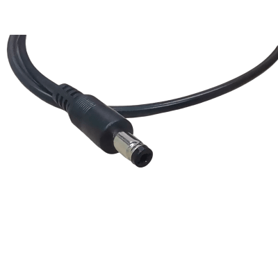 EPCOM POWERLINE - Cable con Conector Macho (Pigtail) | Forro Negro | Terminal Blanca | Alimentación para Vcc con Puntas Libres | Polarizado | Largo 22 cm ( 8.66 Pulgadas)  | Calibre 22AWG.