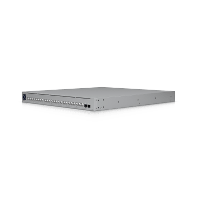 UBIQUITI - UniFi Switch USW-Pro-XG-24 / Capa 3 / 24 puertos  (16 × 10 GbE, 8 × 2,5 GbE) + 2 puertos SFP28 25 G