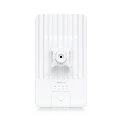 UBIQUITI - Wave AP Micro – Punto de Acceso PtMP de 60 GHz + 5 GHz Cobertura Sectorial de 90°,  Capacidad para 31 Clientes, Rendimiento de hasta 5 Gbps