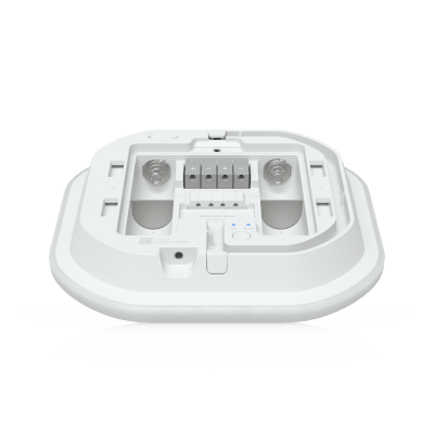 UBIQUITI - Sirena Inalámbrica IP / Alarma 110 dB / LED RGB/W de Emergencia / SuperLink 2 km (1.2 mi) / Alimentación Batería o DC 12-24V / Unifi Protect