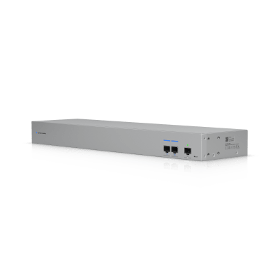 UBIQUITI - UniFi USW-WAN – Switch WAN Capa 2 con Uplinks SFP+ 10G, Puerto RJ45 GbE y Alimentación CA Redundante para Alta Disponibilidad con UniFi Gateways en Modo Shadow (Rack 1U)