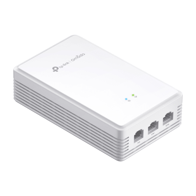 TP-LINK - Punto de Acceso GPON Omada / WiFi 6 AX1800 / 1 puerto GPON / 1 Puerto FXS / 2 Puertos 10/100/1000 RJ45 / Mesh Omada / Configuración por Controlador o Stand-Alone / Para Montaje en Pared