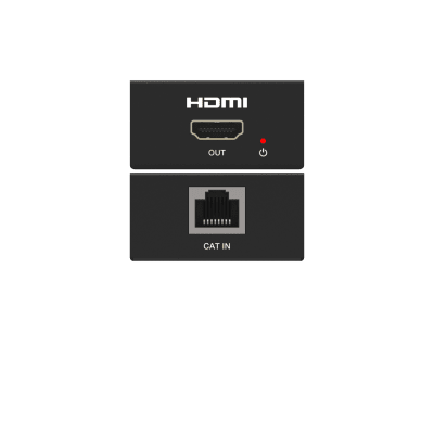 EPCOM PROAUDIO - Splitter HDMI 1x2 | 4K@60Hz a 60m | 4K@30Hz a 70m | Cable Cat6 | EDID | HDCP 2.2 | Salida Loop