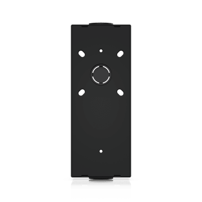 UBIQUITI - Caja de Conexión Color Negro para Lectores Profesionales UniFi Access y Doorbell, Montaje en Superficie Plana, Compatible con Conduit de 3/4”