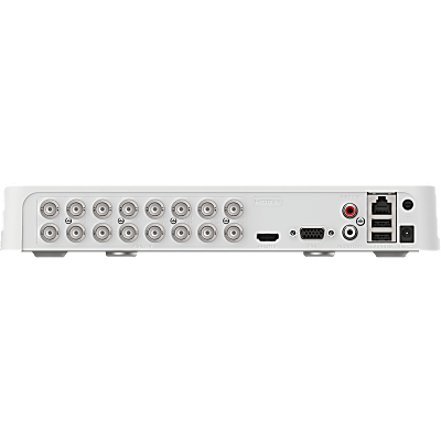 HILOOK BY HIKVISION - DVR 16 Canales TurboHD + 2 Canales IP / 2 Megapíxel (1080p) Lite / Acusense Lite (Evita Falsas Alarmas) / Audio Bidireccional y Coaxitron / 1 Bahía de Disco Duro / H.265+ / Salida de Vídeo Full HD