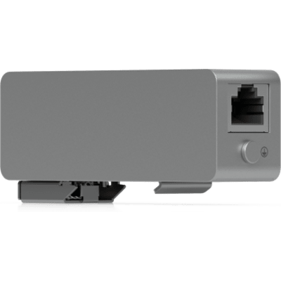 UBIQUITI - Protector de Descargas Ethernet para Interior Ubiquiti UACC-ETH-SP-DIN 10Gbps PoE+++ 20kA
