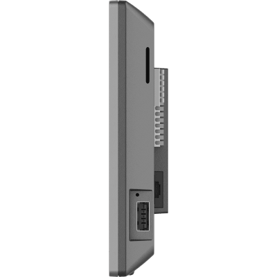 GRANDSTREAM - Estación de Intercomunicación SIP con Wi-Fi 6, Bluetooth y Control Total para Agendamiento de Salas y Edificios Inteligentes (Color Negro)
