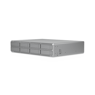 UBIQUITI - UNVR G2 Pro UniFi Protect 2U con 8 Bahías para Discos Duros, Soporte para hasta 100 Cámaras HD, 70 Cámaras 2K o 50 Cámaras 4K, Puerto 10G SFP+ y 2.5GbE, Análisis Edge-AI Integrado