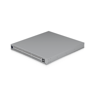 UBIQUITI - UniFi Switch USW-Pro-XG-48 / Capa 3 / 48 puertos (32 × 10 GbE, 16 × 2,5 GbE) + 4 puertos SFP28 25 G
