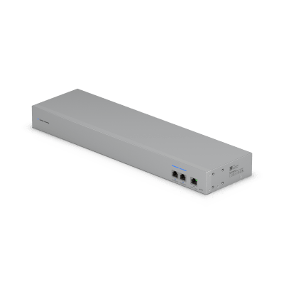 UBIQUITI - UniFi USW-WAN – Switch WAN Capa 2 con 3 Puertos RJ45 10 GbE y 1 Puerto RJ45 GbE y Alimentación CA Redundante para Alta Disponibilidad con UniFi Gateways en Modo Shadow (Rack 1U)