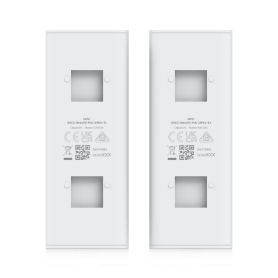 UBIQUITI - Kit Extensor PoE sobre 2 Hilos (Par Transmisor/Receptor) para Cable Par Trenzado o Coaxial, Entrada PoE++ y Salida PoE/PoE+, Incluye Adaptadores BNC