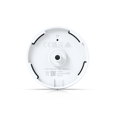 UBIQUITI - Cámara IP UniFi G5 Domo Ultra, de bajo perfil para interior, 2K (4MPX), ángulo amplio 102.4°, visión nocturna IR hasta 20 mts, detección de eventos, para pared o techo