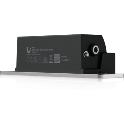 UBIQUITI - Cerradura de Contrachapa Eléctrica / Fail-Safe / 1,200 kg (2,645 lb) / 15 mm / 12 VCC / Interior