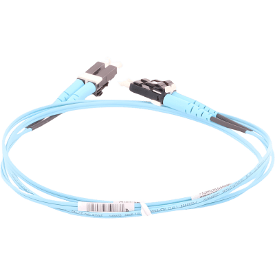 PANDUIT - Jumper de Fibra Óptica / Multimodo OM3 50/125 / LC-LC Dúplex / OFNR / 35 m (114.83 ft) / 10 Gbps