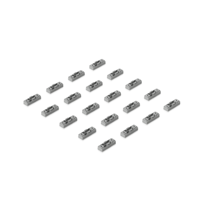UBIQUITI - UACC Precision Rack Mount Kit (20 Piezas) – Insertos de Montaje 1UR con Tuercas Jaula Alineadas para Instalaciones de Rack Uniformes