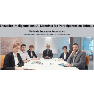 FANVIL - Sistema Videoconferencia 4K Todo en Uno / Cámara 8MP + Altavoz 3W / Micrófono 8 Filas / USB Type-C BYOD / Transmisión Inalámbrica 4K / Salas hasta 32 m² (344 ft²)