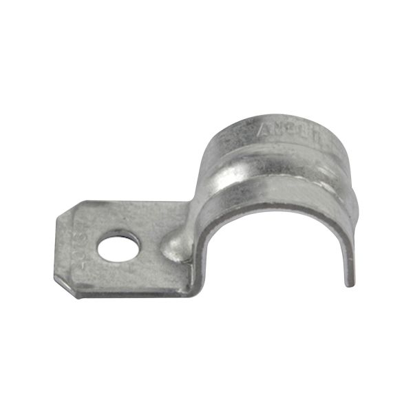 RAWELT - Abrazadera tipo uña de acero galvanizado para tubo de 3/4".