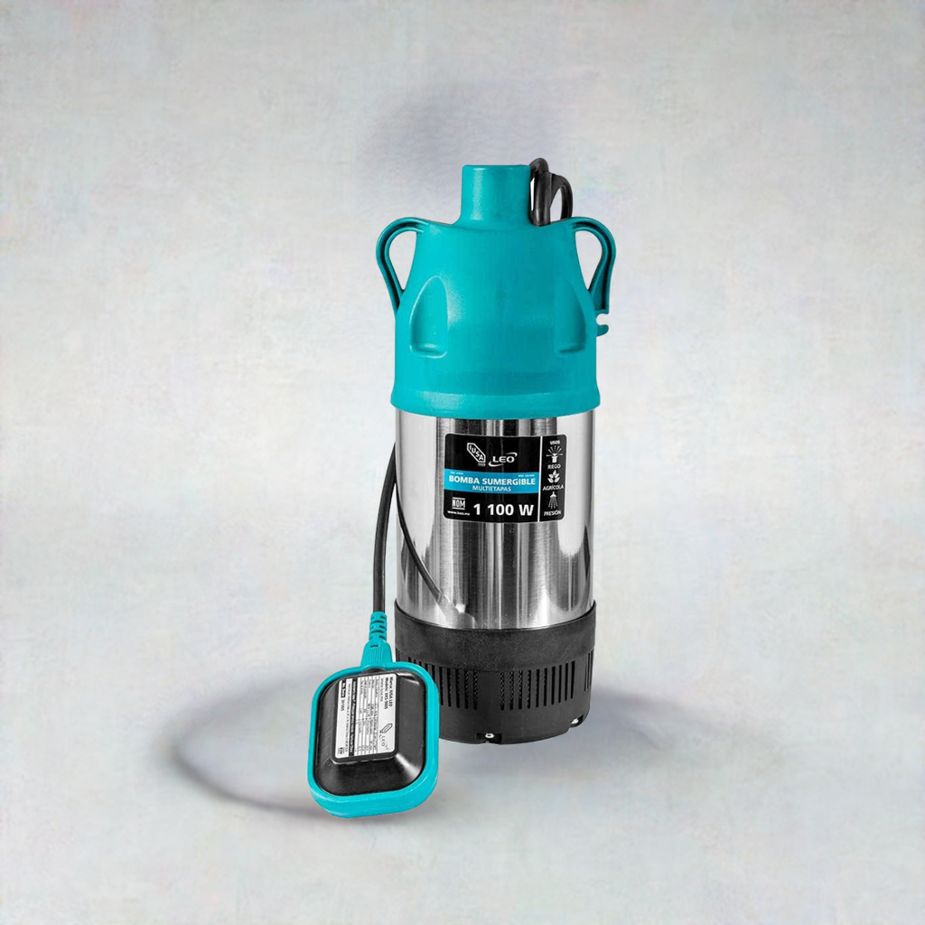 IUSA - Bomba sumergible para cisterna 1.5 hp acero inoxidable