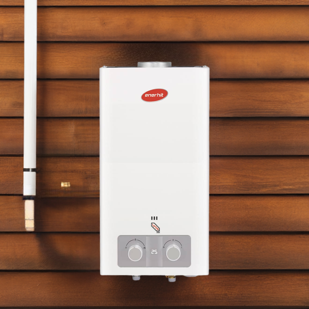 IUSA - Calentador de agua instantáneo Enerhit 12 L para gas Natural