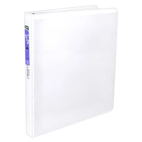 KINERA - CARPETA KINERA VINIL ARO "O" 1/2" BLANCA