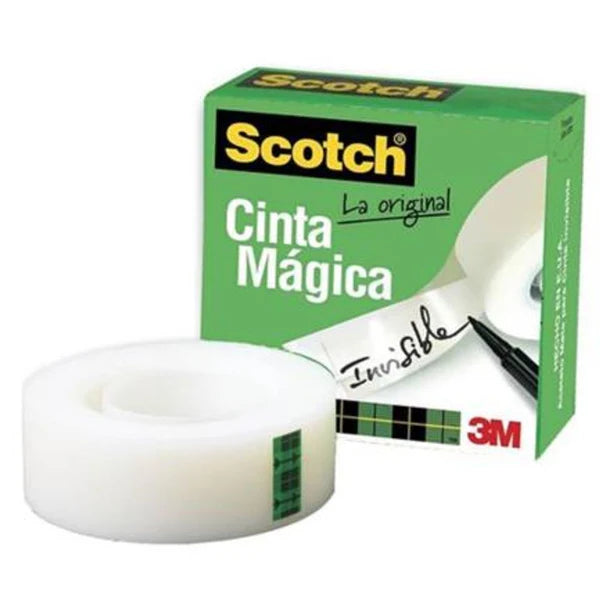 3M - Cinta Magica 3M 19x33m Paquete c/3