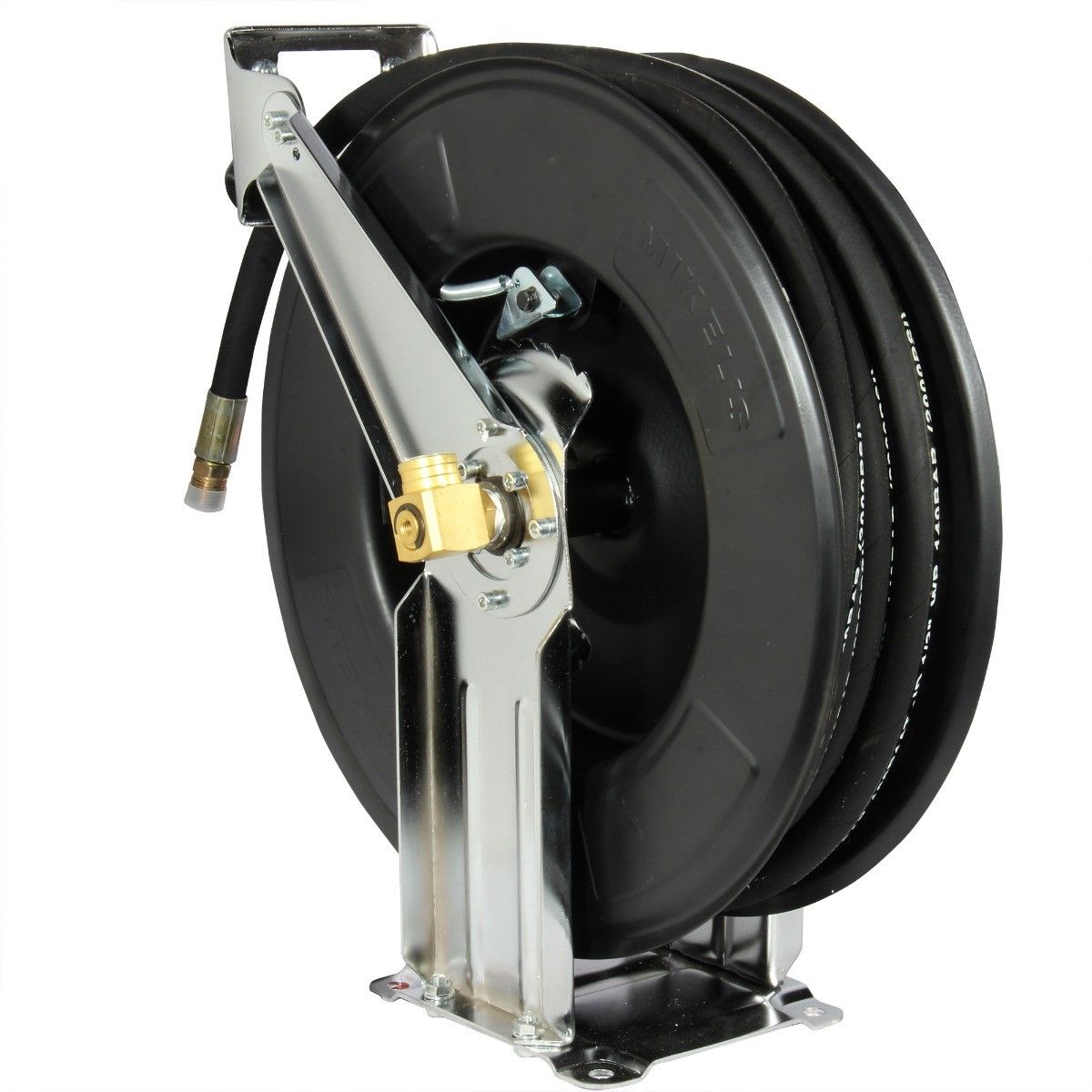 Carrete con manguera para aceite (1/2”, 12.7 mm)