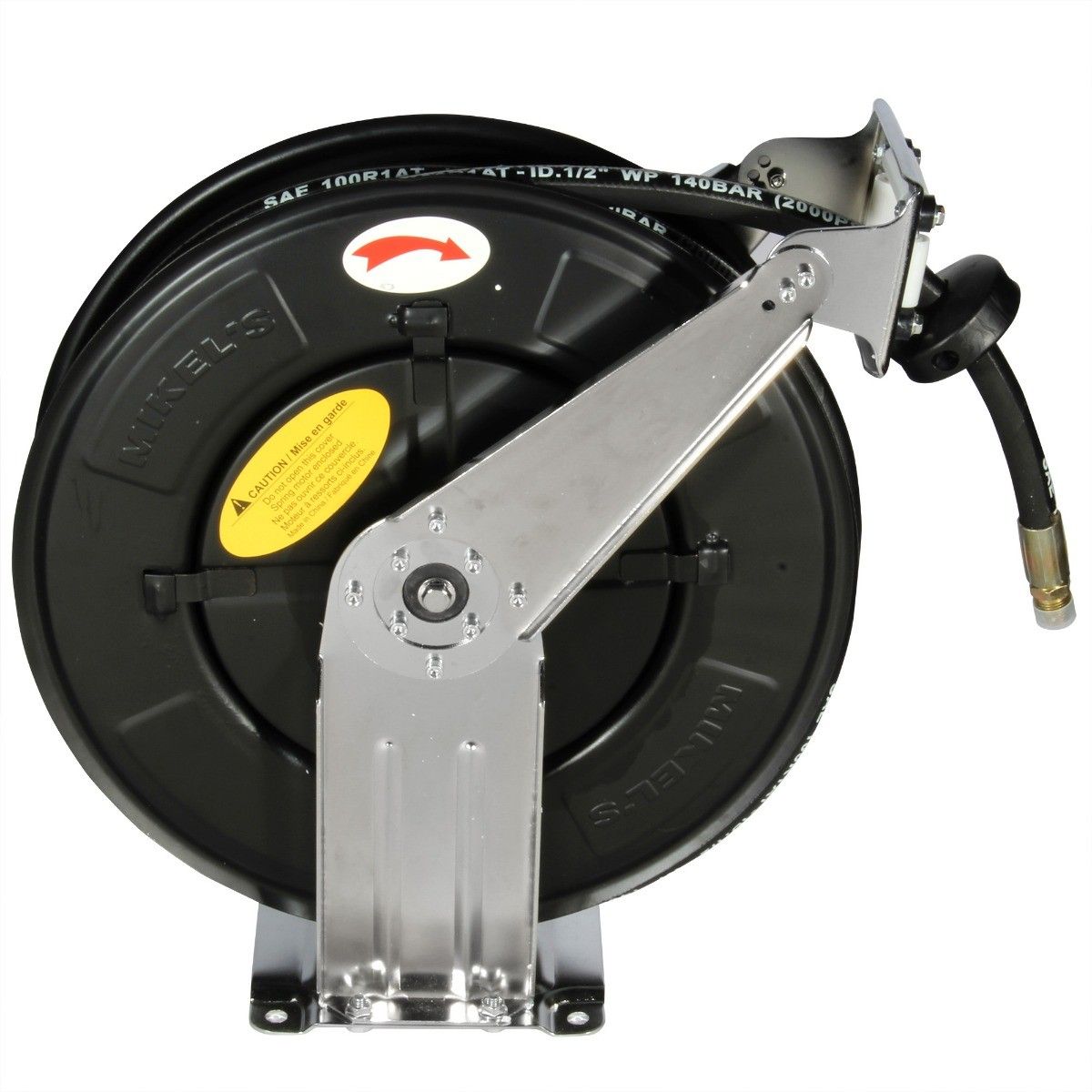 Carrete con manguera para aceite (1/2”, 12.7 mm)