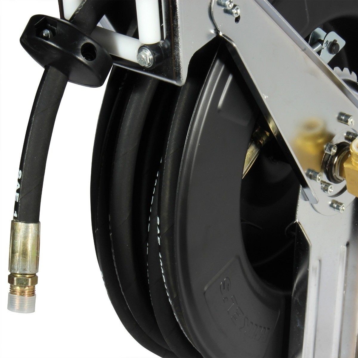 Carrete con manguera para aceite (1/2”, 12.7 mm)