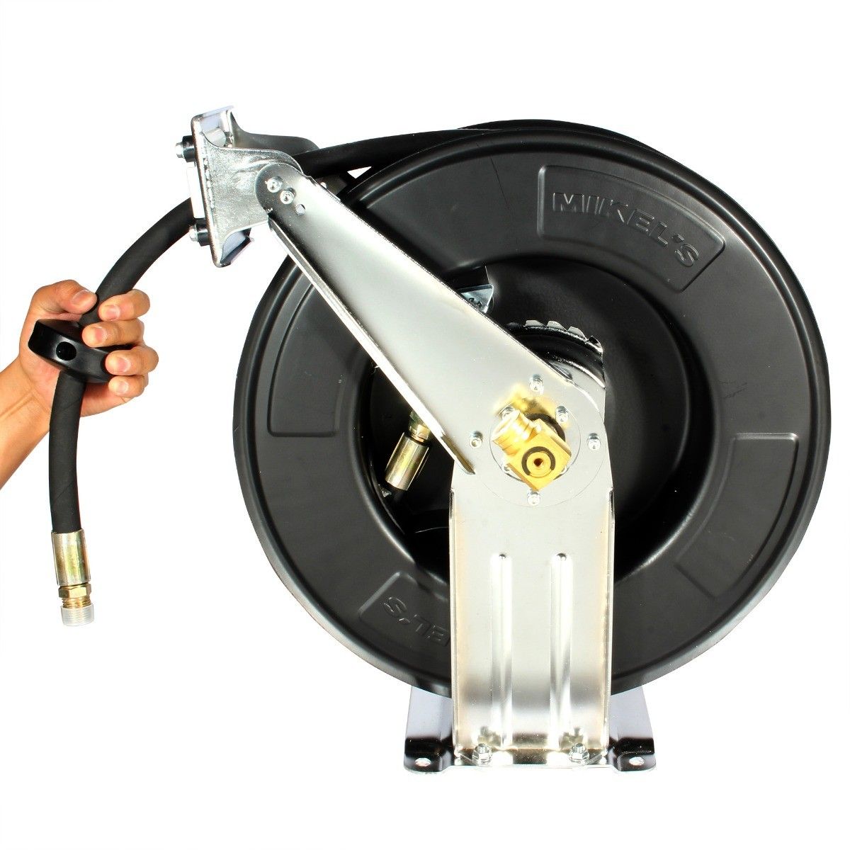 Carrete con manguera para aceite (1/2”, 12.7 mm)
