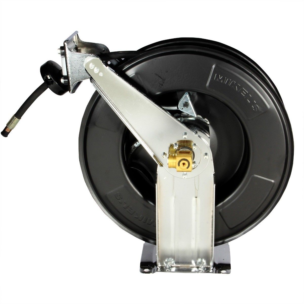 Carrete con manguera para grasa (1/4”, 6.4 mm)