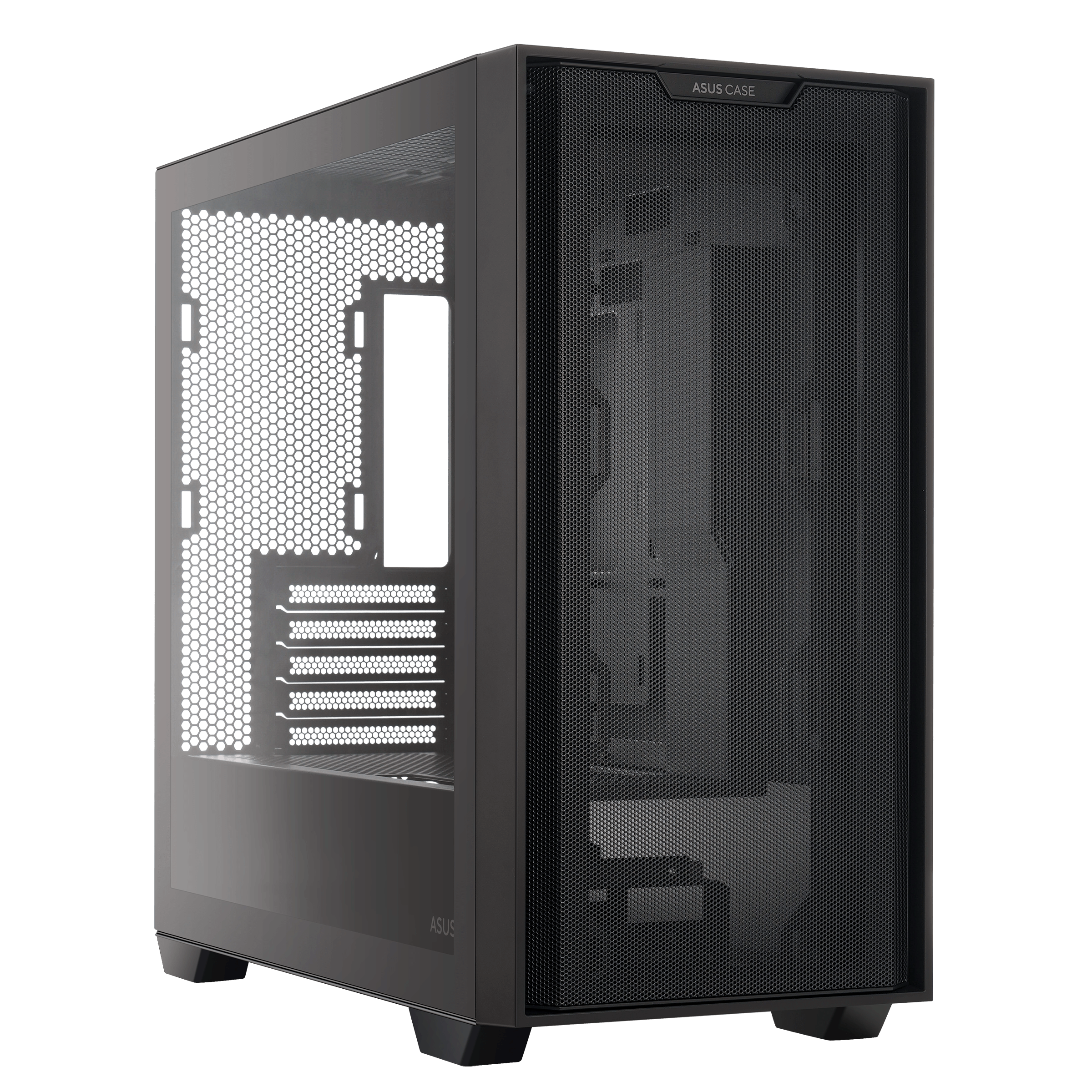 ASUS - Gabinete Asus A21 Case Mini-Tower Micro-ATX/Mini-ITX USB 3.0 sin Fuente sin Ventiladores Instalados Negro