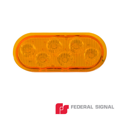 FEDERAL SIGNAL - Luz perimetral serie 3K-LED en color ámbar