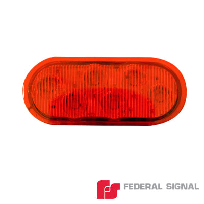FEDERAL SIGNAL - Luz perimetral serie 3K-LED, en color rojo