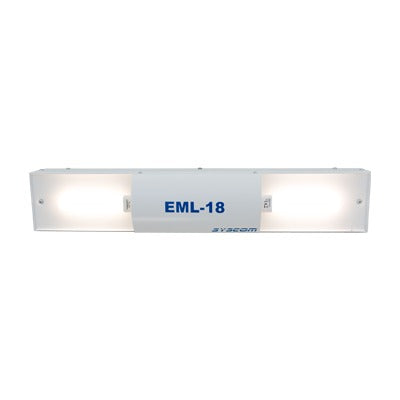 EPCOM INDUSTRIAL - Lámpara Fluorescente de Respaldo 18 W con Cargador Inteligente.