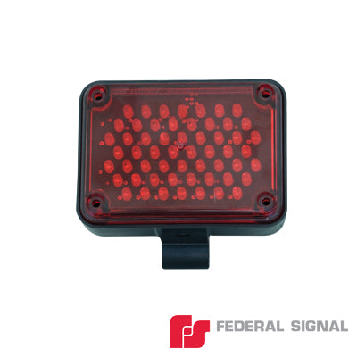 FEDERAL SIGNAL - Luz LED para parrilla en color rojo, 12 Vcc