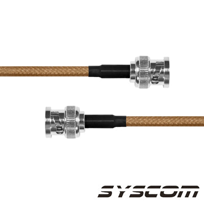 EPCOM INDUSTRIAL - Jumper con Cable RG-142/U de 60 cm, con Conectores BNC Macho a BNC Macho.