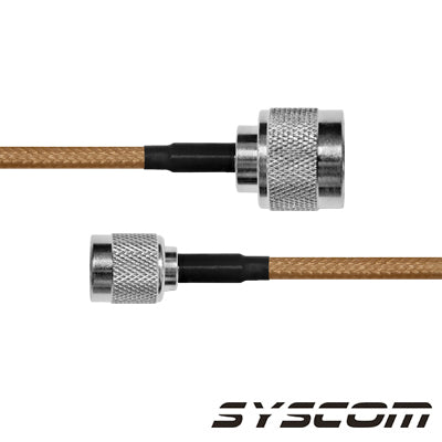 EPCOM INDUSTRIAL - Cable RG142, con conectores N Macho/TNC Macho Inverso.