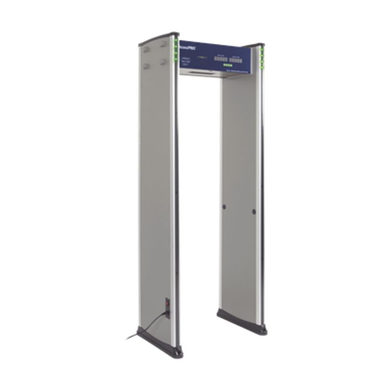 ACCESSPRO - Detector de metales de 6 zonas/ Uso en Interior/ Contador de alarmas y Personas
