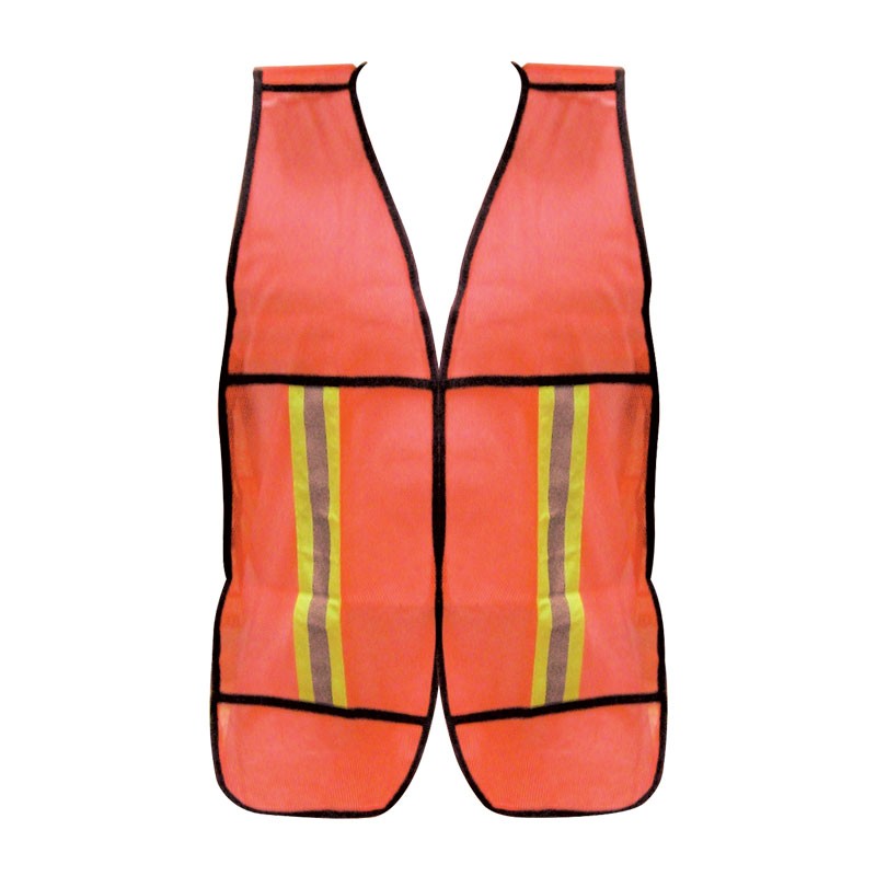 CHALECO FLUOR NARANJA C/REFLE