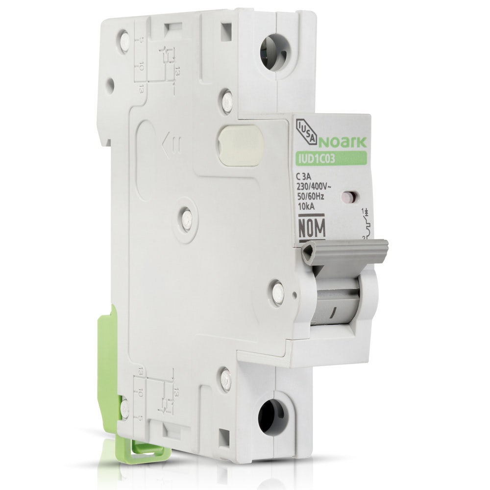 IUSA - Interruptor termomagnético para riel din, 1 polo 50 a