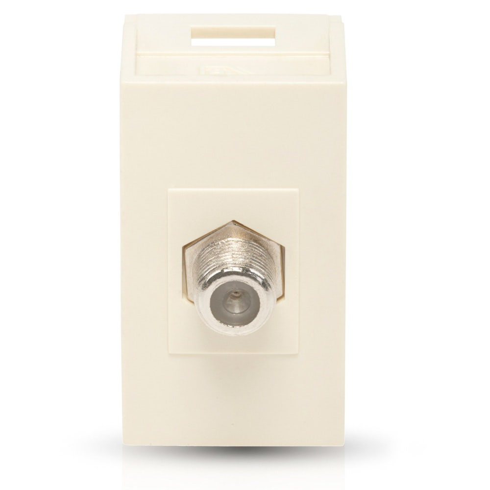 IUSA - Módulo con toma coaxial color marfil