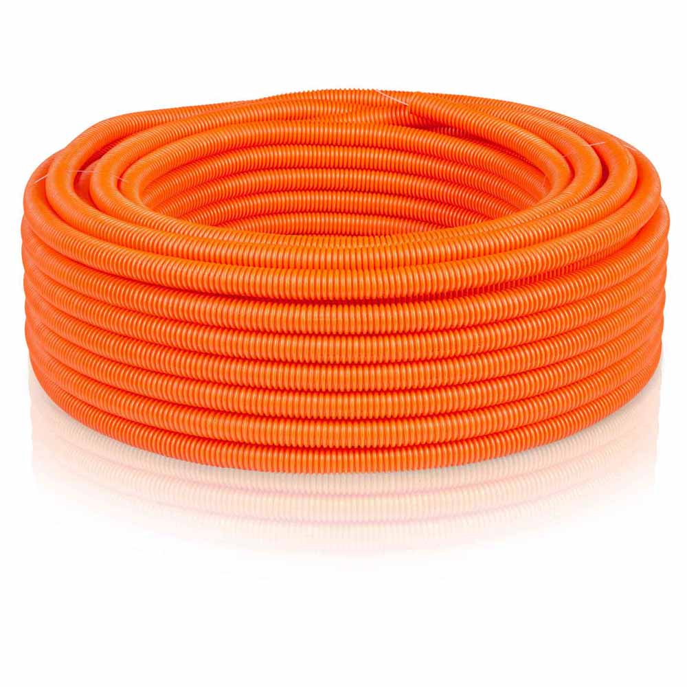 IUSA - Rollo de poliducto corrugado 3/4” sin guía