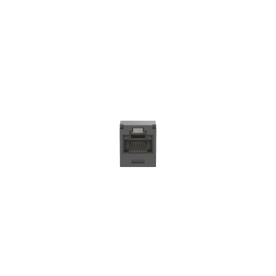 PANDUIT - Conector Jack RJ45 Estilo TG, Mini-Com, Categoría 6A, Con Gel Resistente a la Corrosión, de 8 Posiciones y 8 Cables, Color Negro