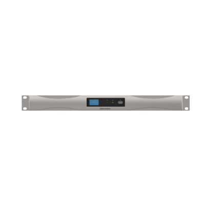 HIKVISION - Procesador de Audio Digital / 8 Entradas / 8 Salidas / 32-bit DSP / 24 bit / 48 KHz / Matriz de Mezcla / 100 Escenas Almacenables / Interfaz Gráfica Intuitiva